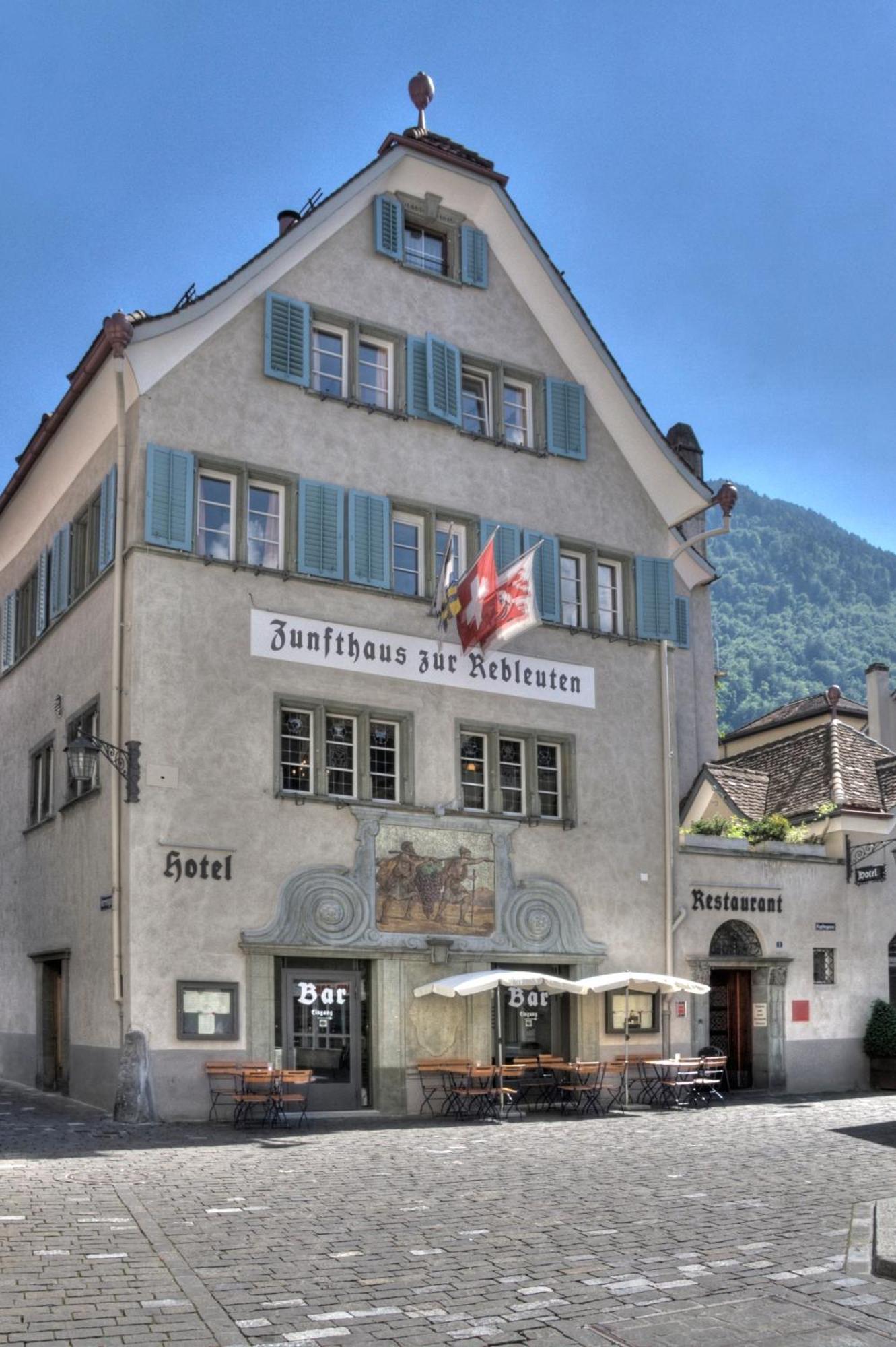 Zunfthaus Zur Rebleuten Cuera Exterior foto